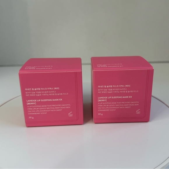 LANEIGE Lip Sleeping Mask Ex Hydration with Vitamin C Set Of 2 (BERRY) - Picture 9 of 17